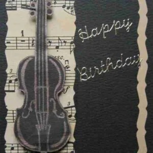 Guitar - Birthday Card