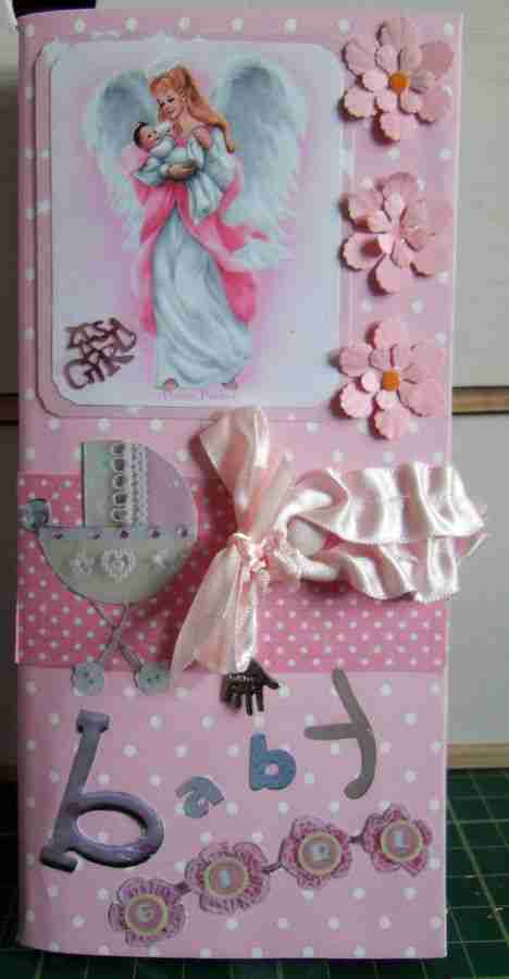 Baby Girl1 a handmade new baby girl photo album.