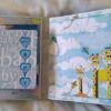 Baby Boy2 photo Album page with Giraffe images