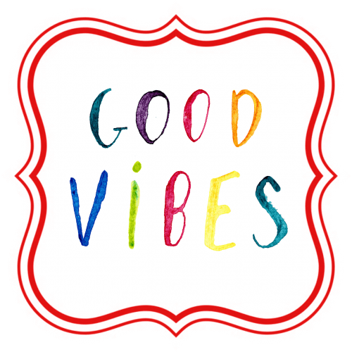 good vibes, positive, colourful icon for best offers