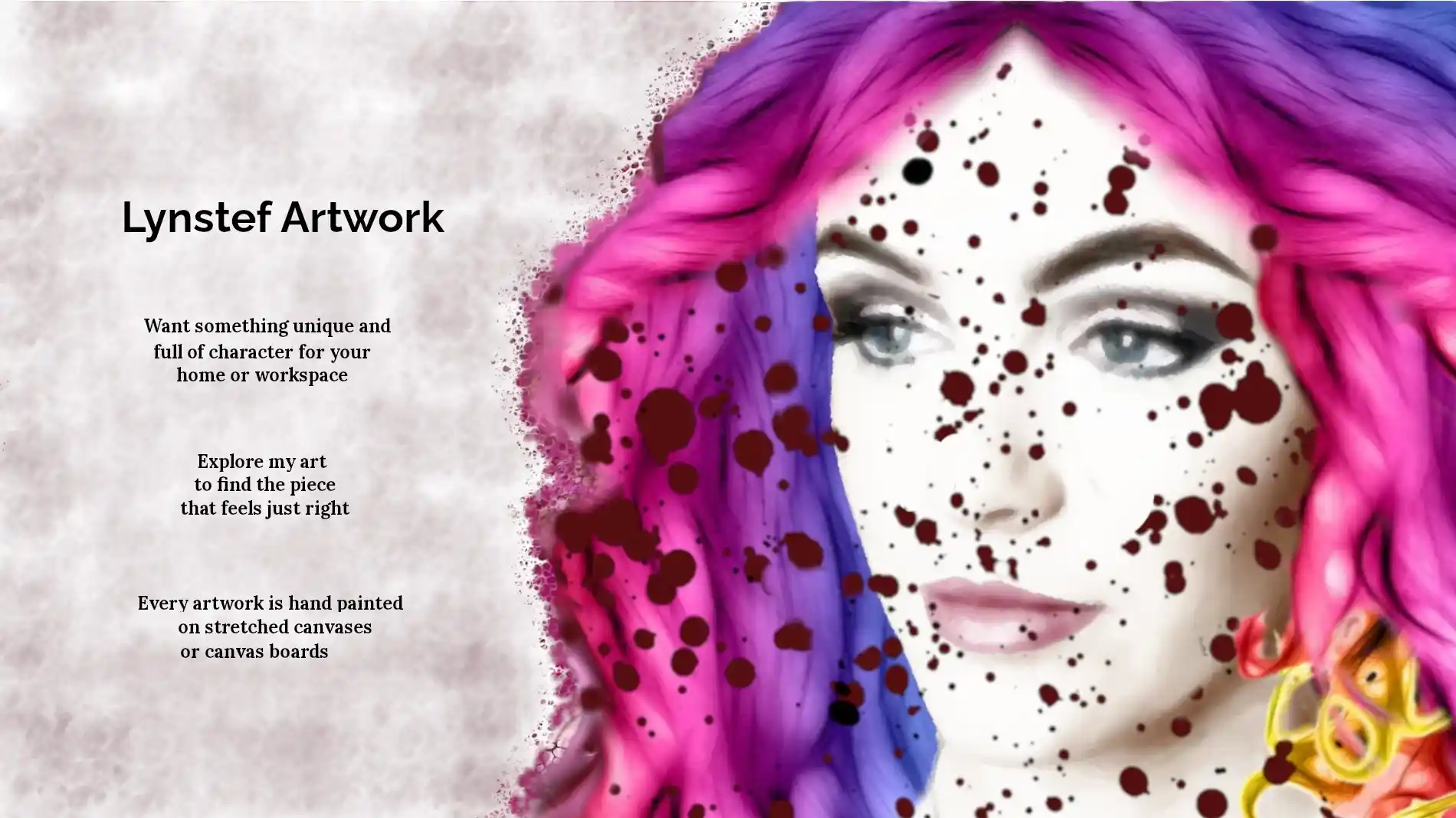 Lynstef Artwork Homepage