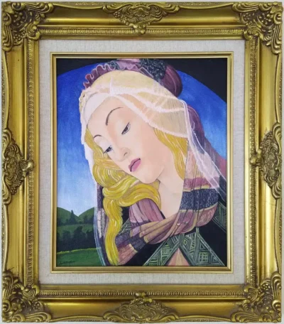 Madonna's Purity Madonna's Purity, the Virgin Mary staring down at her new born child